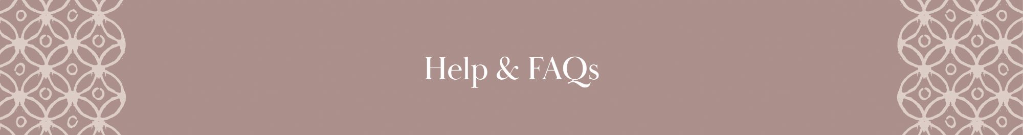 Help & FAQs