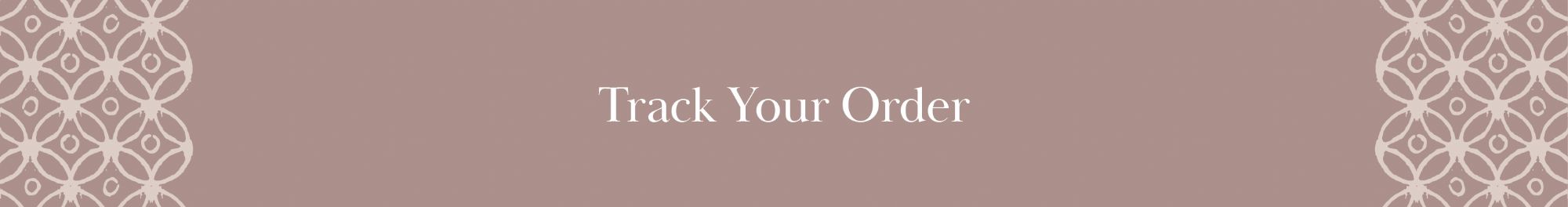 Track your order