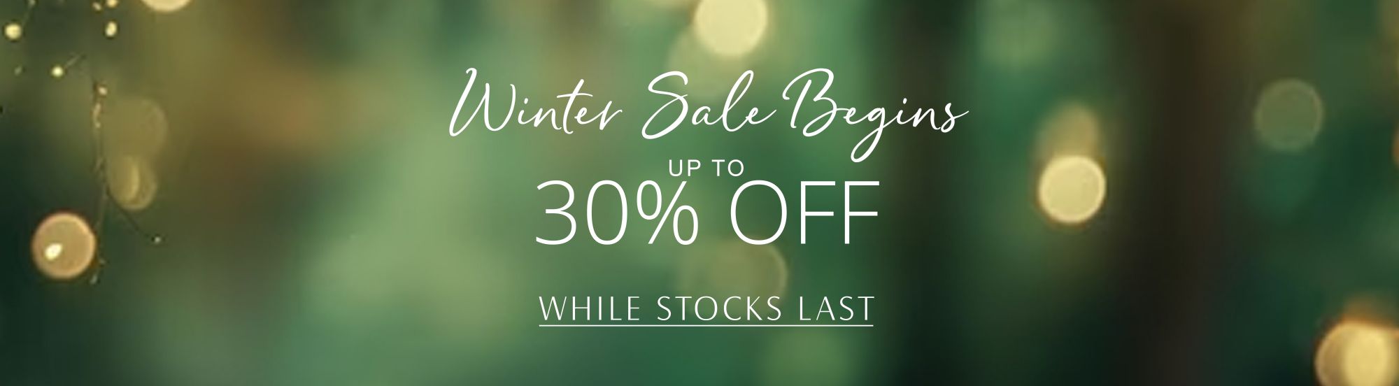 Winter Sale