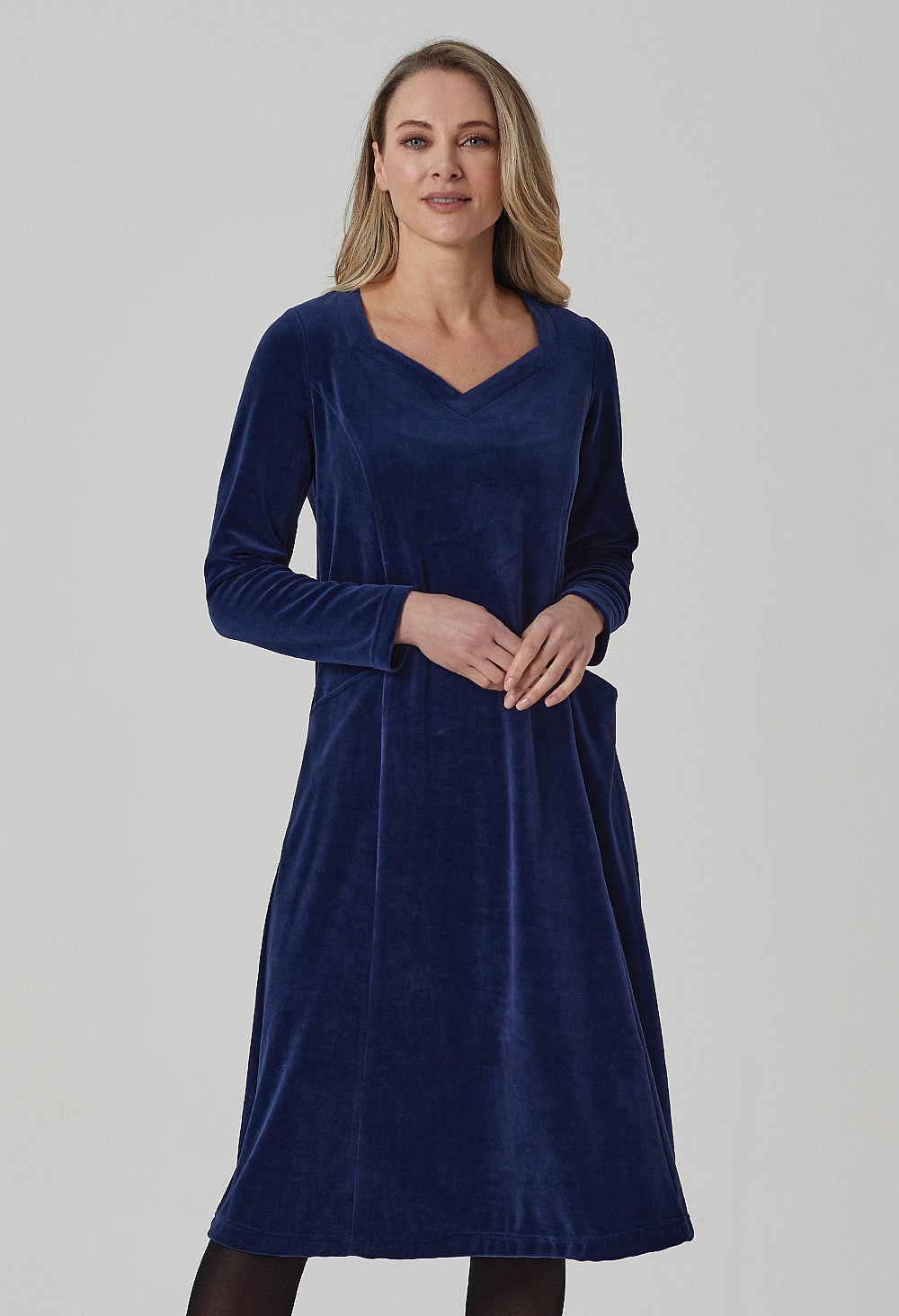 Sapphire on sale velvet dress