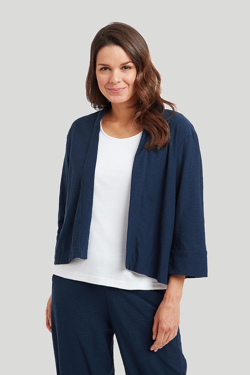 Organic Cotton Slub Sula Jacket Jackets Coats Adini
