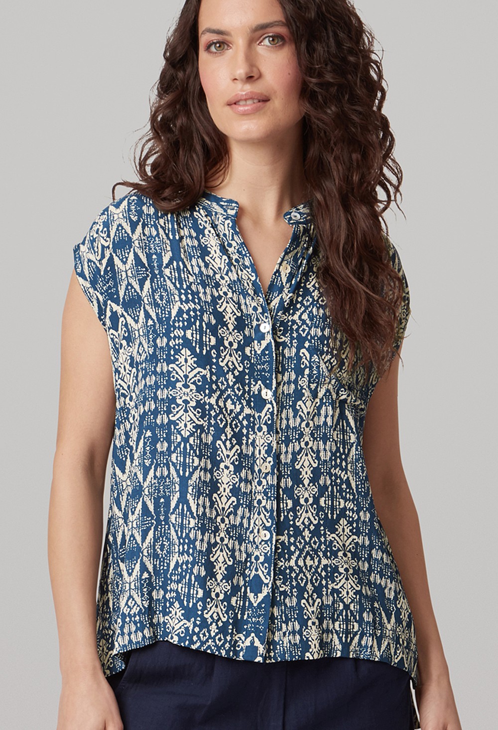 aztec print top