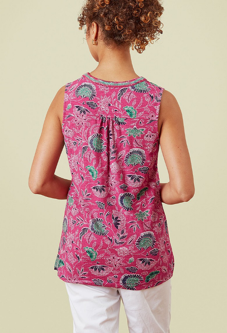 Juniper Print Waterlilly Tunic | Tunics | Adini