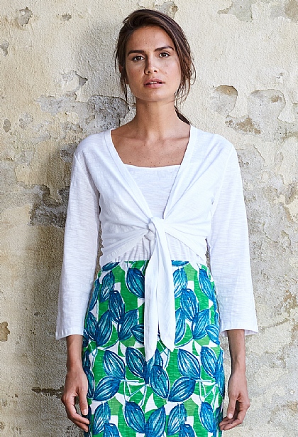Heather Wrap Top