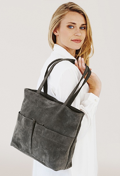 Francesca Suede Shopper