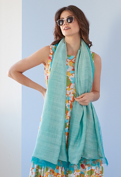 Organza Silk Shawl