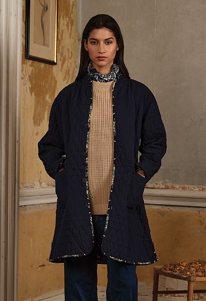 Freya Reversible Quilted Coat