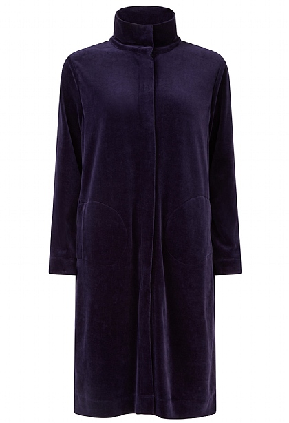 Latisha Velvet Overcoat