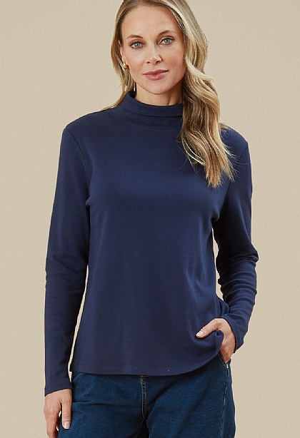 Brianti Polo-neck Top