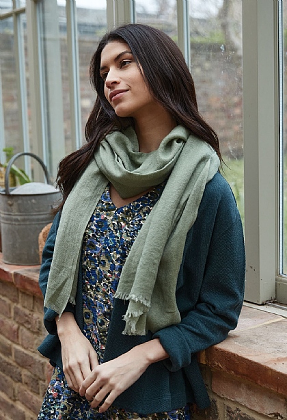 Winter Wool Shawl
