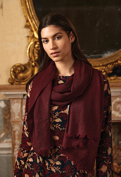 Winter Wool Shawl