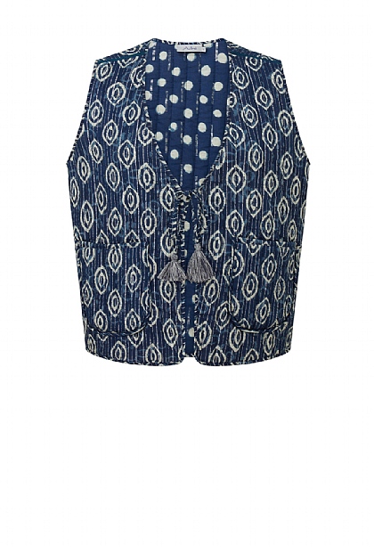 Layered Ink Nankita Reversible Waistcoat