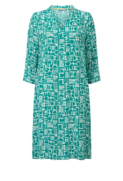Mono Geo Dress