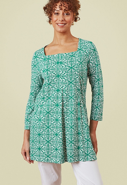 Tile Pattern Tunic