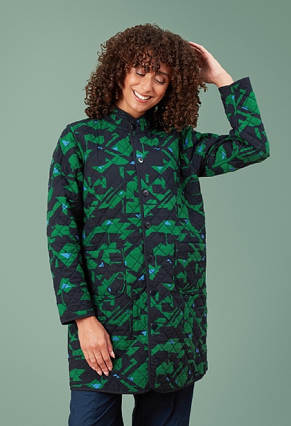 Freya Reversible Quilted Coat