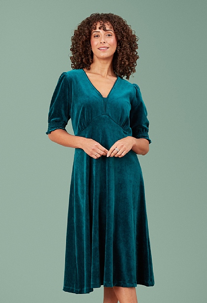 Tilia Velvet Dress
