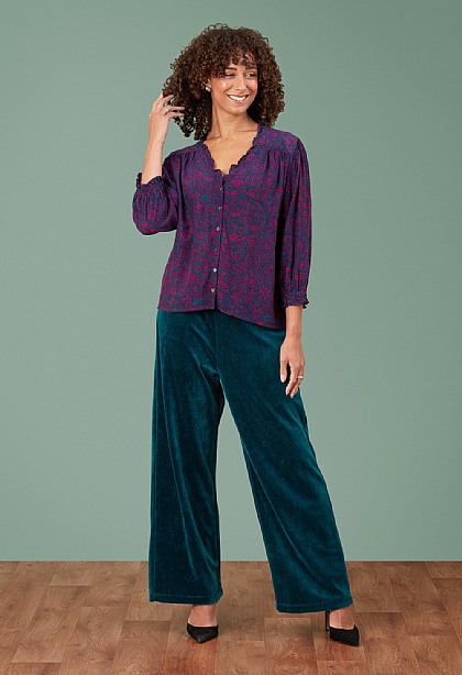 Sade Velvet Trouser