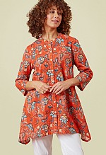 Sakata Floral Moonlight Tunic | Tunics | Adini